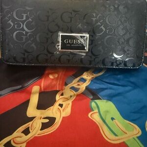 GUESS Black Logo wallet